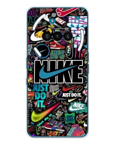 Чехол для Nothing Phone (3a) с картинкой «Яркий коллаж Nike» Чехол для Nothing Phone (3a) с картинкой «Яркий коллаж Nike»