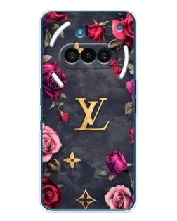 Чехол для Nothing Phone (3a) с картинкой «Цветочный Louis Vuitton»