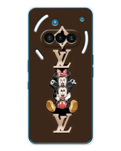 Чехол для Nothing Phone (3a) с картинкой «LV и Микки Маус» Чехол для Nothing Phone (3a) с картинкой «LV и Микки Маус»