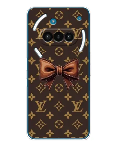 Чехол для Nothing Phone (3a) с картинкой «LV с бантом» Чехол для Nothing Phone (3a) с картинкой «LV с бантом»