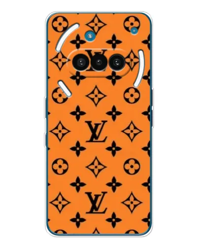 Чехол для Nothing Phone (3a) с картинкой «Оранжевый стиль LV» Чехол для Nothing Phone (3a) с картинкой «Оранжевый стиль LV»