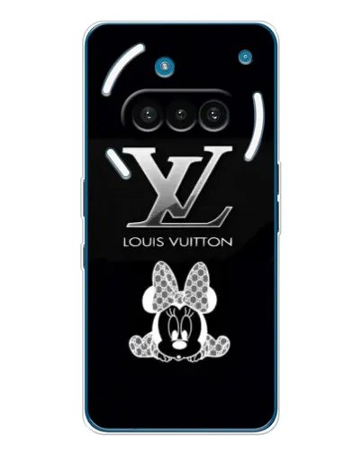 Чехол для Nothing Phone (3a) с картинкой «LV и Минни Маус» Чехол для Nothing Phone (3a) с картинкой «LV и Минни Маус»