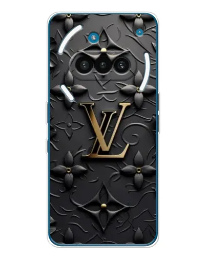 Чехол для Nothing Phone (3a) с картинкой «Кожаная текстура LV» Чехол для Nothing Phone (3a) с картинкой «Кожаная текстура LV»