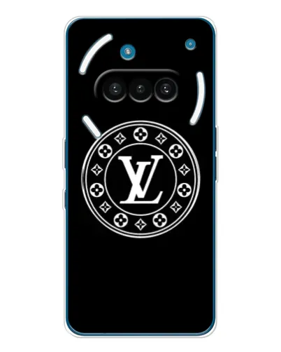 Чехол для Nothing Phone (3a) с картинкой «LV — печать стиля» Чехол для Nothing Phone (3a) с картинкой «LV — печать стиля»