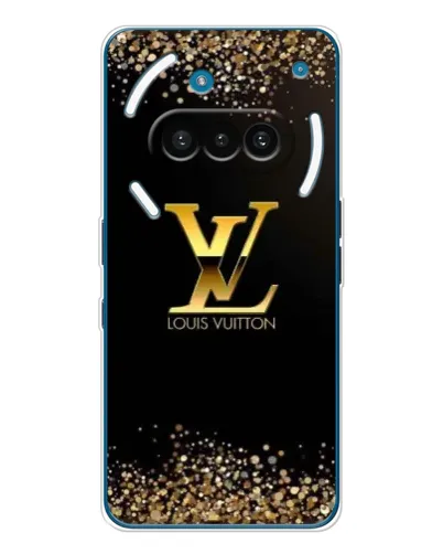 Чехол для Nothing Phone (3a) с картинкой «LV — золотые искры» Чехол для Nothing Phone (3a) с картинкой «LV — золотые искры»