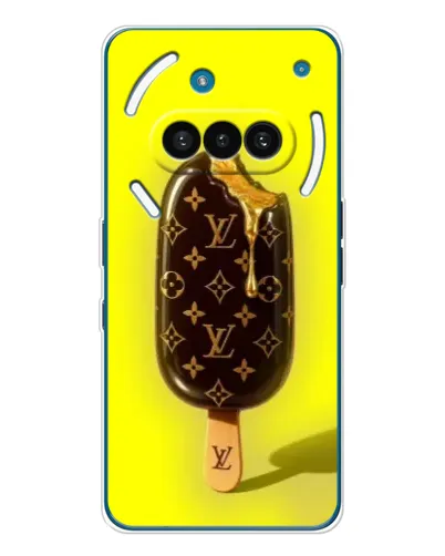 Чехол для Nothing Phone (3a) с картинкой «Мороженое от LV» Чехол для Nothing Phone (3a) с картинкой «Мороженое от LV»