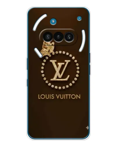 Чехол для Nothing Phone (3a) с картинкой «LV — золотая печать» Чехол для Nothing Phone (3a) с картинкой «LV — золотая печать»