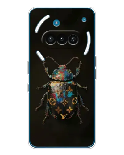 Чехол для Nothing Phone (3a) с картинкой «LV — мраморный принт» Чехол для Nothing Phone (3a) с картинкой «LV — мраморный принт»