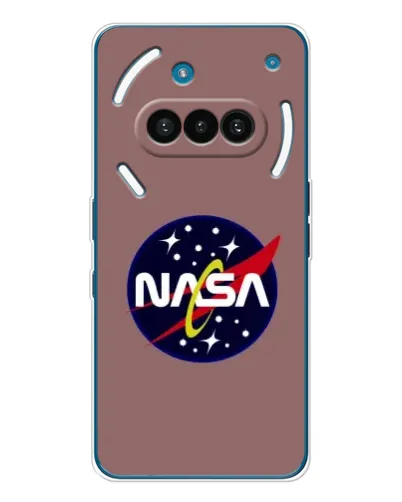Чехол для Nothing Phone (3a) с картинкой «NASA — ретро космос» Чехол для Nothing Phone (3a) с картинкой «NASA — ретро космос»