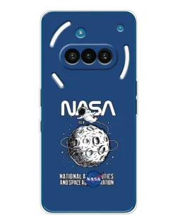 Чехол для Nothing Phone (3a) с картинкой «NASA — лунная миссия» Чехол для Nothing Phone (3a) с картинкой «NASA — лунная миссия»