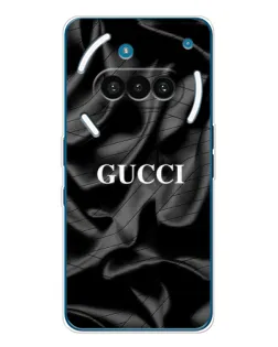 Чехол для Nothing Phone (3a) с картинкой «Gucci — шелковые волны»