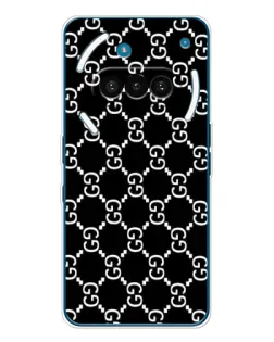 Чехол для Nothing Phone (3a) с картинкой «Gucci — сетчатый паттерн»