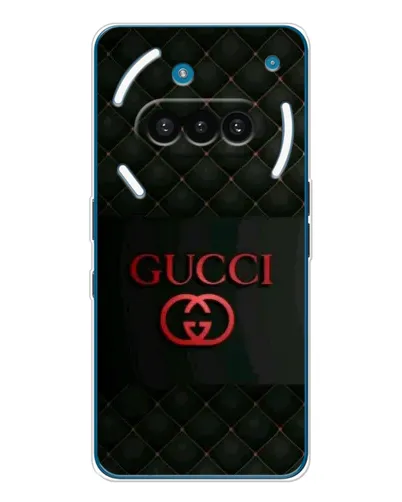 Чехол для Nothing Phone (3a) с картинкой «Gucci — стеганый черный» Чехол для Nothing Phone (3a) с картинкой «Gucci — стеганый черный»