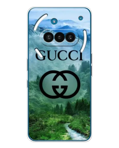 Чехол для Nothing Phone (3a) с картинкой «Gucci — горный пейзаж» Чехол для Nothing Phone (3a) с картинкой «Gucci — горный пейзаж»