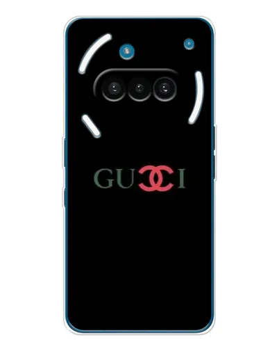 Чехол для Nothing Phone (3a) с картинкой «Gucci — красный градиент» Чехол для Nothing Phone (3a) с картинкой «Gucci — красный градиент»