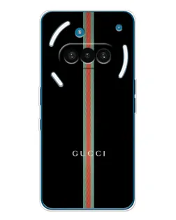 Чехол для Nothing Phone (3a) с картинкой «Gucci — строгая линия»