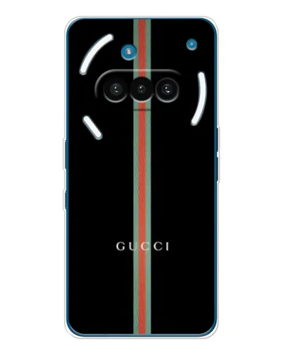 Чехол для Nothing Phone (3a) с картинкой «Gucci — строгая линия» Чехол для Nothing Phone (3a) с картинкой «Gucci — строгая линия»