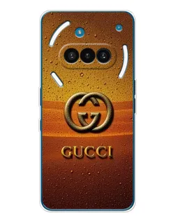 Чехол для Nothing Phone (3a) с картинкой «Gucci — солнечный градиент»