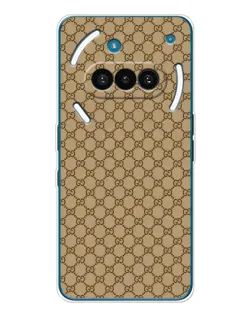 Чехол для Nothing Phone (3a) с картинкой «Gucci — классический беж»