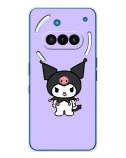 Чехол для Nothing Phone (3a) с картинкой «Kuromi — нежный фиолетовый» Чехол для Nothing Phone (3a) с картинкой «Kuromi — нежный фиолетовый»