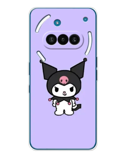 Чехол для Nothing Phone (3a) с картинкой «Kuromi — нежный фиолетовый» Чехол для Nothing Phone (3a) с картинкой «Kuromi — нежный фиолетовый»