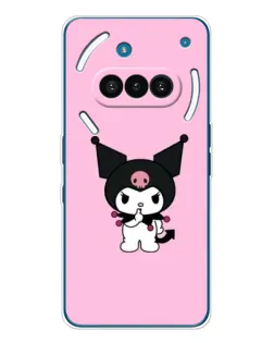 Чехол для Nothing Phone (3a) с картинкой «Kuromi — розовая нежность» Чехол для Nothing Phone (3a) с картинкой «Kuromi — розовая нежность»