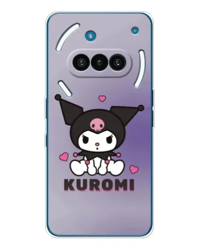 Чехол для Nothing Phone (3a) с картинкой «Kuromi — фиолетовый арт» Чехол для Nothing Phone (3a) с картинкой «Kuromi — фиолетовый арт»