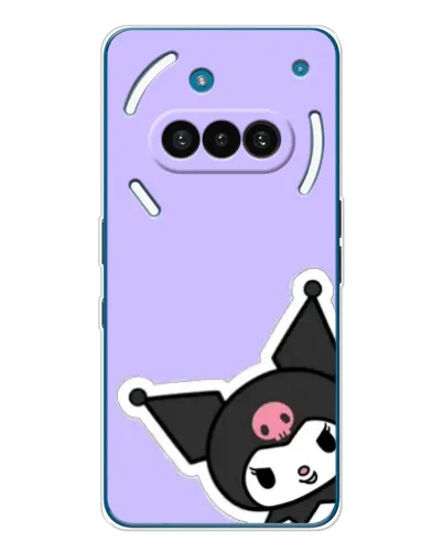 Чехол для Nothing Phone (3a) с картинкой «Забавная Kuromi» Чехол для Nothing Phone (3a) с картинкой «Забавная Kuromi»