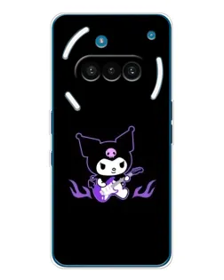 Чехол для Nothing Phone (3a) с картинкой «Электрическая Kuromi» Чехол для Nothing Phone (3a) с картинкой «Электрическая Kuromi»