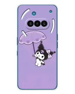 Чехол для Nothing Phone (3a) с картинкой «Kuromi с зонтиком» Чехол для Nothing Phone (3a) с картинкой «Kuromi с зонтиком»