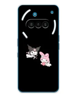 Чехол для Nothing Phone (3a) с картинкой «My Melody и Kuromi» Чехол для Nothing Phone (3a) с картинкой «My Melody и Kuromi»