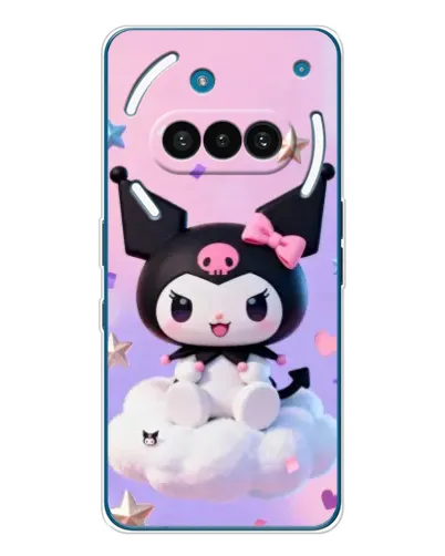 Чехол для Nothing Phone (3a) с картинкой «Куроми на облаке» Чехол для Nothing Phone (3a) с картинкой «Куроми на облаке»