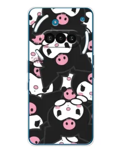 Чехол для Nothing Phone (3a) с картинкой «Паттерн голов Куроми» Чехол для Nothing Phone (3a) с картинкой «Паттерн голов Куроми»