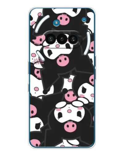 Чехол для Nothing Phone (3a) с картинкой «Паттерн голов Куроми» Чехол для Nothing Phone (3a) с картинкой «Паттерн голов Куроми»