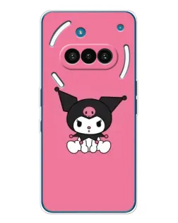 Чехол для Nothing Phone (3a) с картинкой «Хмурая Kuromi» Чехол для Nothing Phone (3a) с картинкой «Хмурая Kuromi»