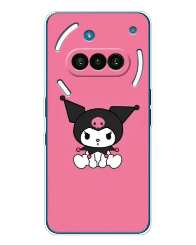 Чехол для Nothing Phone (3a) с картинкой «Хмурая Kuromi» Чехол для Nothing Phone (3a) с картинкой «Хмурая Kuromi»