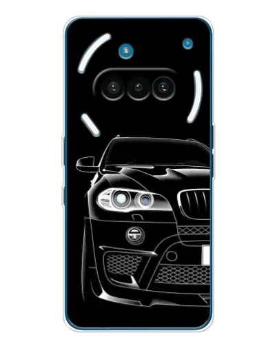 Чехол для Nothing Phone (3a) с картинкой «Темный силуэт BMW» Чехол для Nothing Phone (3a) с картинкой «Темный силуэт BMW»
