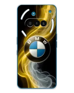 Чохол для Nothing Phone (3a) з картинкою «Золотистий дим BMW» Чохол для Nothing Phone (3a) з картинкою «Золотистий дим BMW»