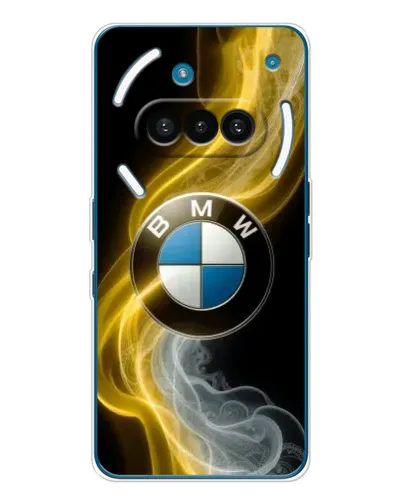 Чехол для Nothing Phone (3a) с картинкой «Золотистый дым BMW» Чехол для Nothing Phone (3a) с картинкой «Золотистый дым BMW»
