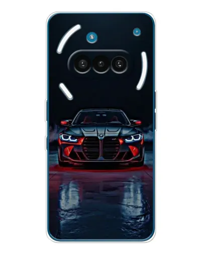 Чехол для Nothing Phone (3a) с картинкой «BMW на мокрой дороге» Чехол для Nothing Phone (3a) с картинкой «BMW на мокрой дороге»