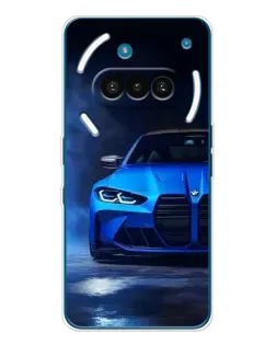 Чохол для Nothing Phone (3a) з картинкою «Блакитна BMW M4» Чохол для Nothing Phone (3a) з картинкою «Блакитна BMW M4»