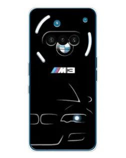Чохол для Nothing Phone (3a) з картинкою «Мінімалістичний принт BMW M3» Чохол для Nothing Phone (3a) з картинкою «Мінімалістичний принт BMW M3»