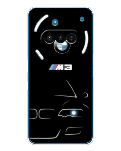 Чехол для Nothing Phone (3a) с картинкой «Минималистичный принт BMW M3» Чехол для Nothing Phone (3a) с картинкой «Минималистичный принт BMW M3»