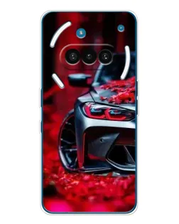 Чохол для Nothing Phone (3a) з картинкою «Спортивна BMW та квіти» Чохол для Nothing Phone (3a) з картинкою «Спортивна BMW та квіти»