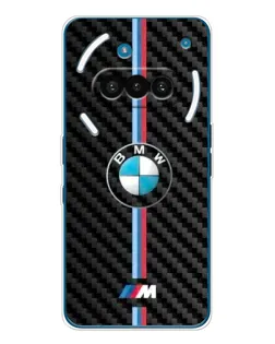 Чохол для Nothing Phone (3a) з картинкою «Емблема BMW та карбон» Чохол для Nothing Phone (3a) з картинкою «Емблема BMW та карбон»