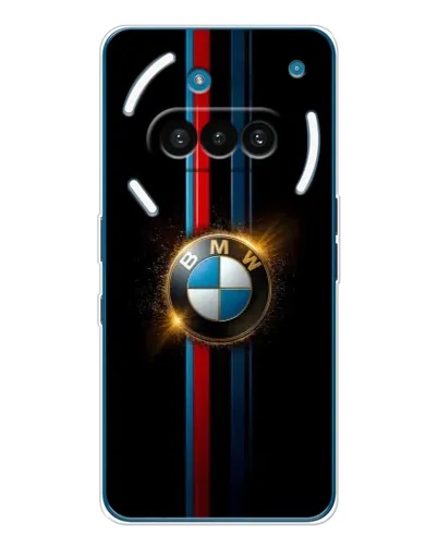Чехол для Nothing Phone (3a) с картинкой «BMW M-Power неон» Чехол для Nothing Phone (3a) с картинкой «BMW M-Power неон»