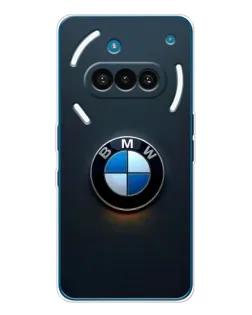 Чохол для Nothing Phone (3a) з картинкою «Логотип BMW — мінімалізм» Чохол для Nothing Phone (3a) з картинкою «Логотип BMW — мінімалізм»