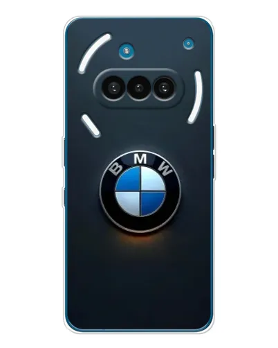 Чехол для Nothing Phone (3a) с картинкой «Логотип BMW — минимализм» Чехол для Nothing Phone (3a) с картинкой «Логотип BMW — минимализм»