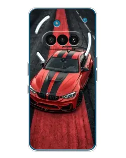 Чохол для Nothing Phone (3a) з картинкою «BMW на червоній доріжці» Чохол для Nothing Phone (3a) з картинкою «BMW на червоній доріжці»