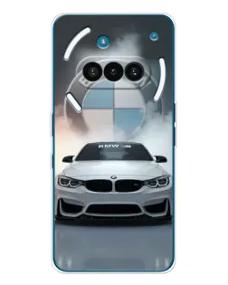 Чохол для Nothing Phone (3a) з картинкою «BMW в білому диму» Чохол для Nothing Phone (3a) з картинкою «BMW в білому диму»